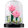 Miniatyrbild 3 av 4: Byggklossar i glaskupol - Blommor