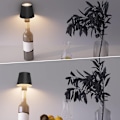 Miniatyrbillede 2 af 8: Lampeskærm til flaske - Sort