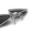 Pikkukuva 4 / 4: Clip-on Aviator Solglasögon - Svart färg