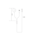 Miniatyrbillede 3 af 4: 2i1 Lader - Apple ur og iPhone Mobiltelefon