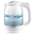 Miniatyrbillede 1 af 4: Mesko Elkedel i glas 1,7L 2200W - Hvid