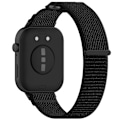 Miniatyrbillede 2 af 2: Huawei Fit 3 nylonarmbånd med justerbar pasform - Sort/grå