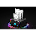 Pikkukuva 2 / 3: Fideco HDD/SSD-telakointiasema – SATA 2.5"/3.5", USB 3.0 & UASP