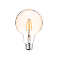 Miniatyrbillede 1 af 3: Forever LED-lampe Filament E27 G95 4W 230V 2200K 400lm