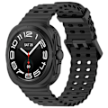 Miniatyrbillede 2 af 2: Silikonearmbånd til Samsung Galaxy Watch Ultra 47mm - Sort