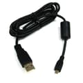 UC-E6 USB-kaapeli - 1,5 metrin datakaapeli Nikonille, Panasonic
