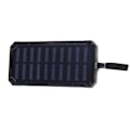 Miniatyrbillede 1 af 3: Powerbank 9000mAh med Solcelleopladning - Sort