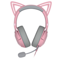 Pikkukuva 3 / 3: Razer Kraken Kitty V2 RGB:llä ja kissankorvilla - Vaaleanpunain