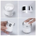 Miniatyrbillede 2 af 2: Pumpebeholder til hudcreme, 30 ml