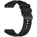 Miniatyrbild 1 av 3: Silikonarmband till Huawei GT 5 Pro - Svart