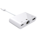 Miniatyrbillede 2 af 10: iPhone/iPad switch fra lightning til Ethernet + USB + Lightning