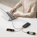 Pikkukuva 2 / 4: Joyroom Powerbank 10000mAh 22.5W 2xUSB, 1xUSB-C - musta - musta