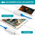 Miniatyrbild 9 av 9: Lightning till Ethernet-adapter för iPhone och iPad – för iOS 1