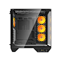 Miniatyrbillede 2 af 10: Darkflash DY470 computerchassis med 4 ARGB-blæsere - sort