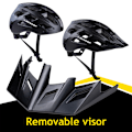 Pikkukuva 6 / 7: Dunlop pyöräilykypärä LED-valolla 58-61cm