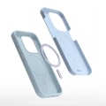 Pikkukuva 5 / 9: Etteri Silikoni kotelo MagSafe iPhone 16 Plus - Vaaleansininen