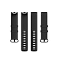 Miniatyrbillede 4 af 5: Silikonerem Fitbit Charge4 / Charge 3 - L Sort