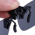 Miniatyrbillede 6 af 7: Clip on Solbriller - Brune