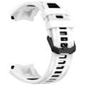 Miniatyrbillede 1 af 3: Silikonearmbånd til Amazfit T-REX 3 - Hvid/Svart