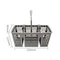 Miniatyrbild 4 av 4: Bestickkorg för Siemens och Bosch diskmaskin i hållbar PP-plast