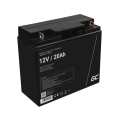Miniatyrbild 1 av 4: Green Cell AGM VRLA 12V 20Ah - AGM-teknik och VRLA-ventil