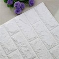 Pikkukuva 2 / 7: Seinätarra/Wallsticker Tiili 70cm x 77cm - Valkoinen