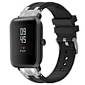 Miniatyrbillede 1 af 6: Silikonearmbånd til Amazfit Watch Bip 5 22mm - Sort