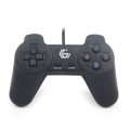 Miniatyrbillede 1 af 3: Gembird kablet controller til PC - Sort
