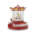 Miniatyrbillede 2 af 2: Snekugle med LED-lys - Vinterkarrusel