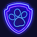 Pikkukuva 2 / 2: Paw Patrol LED-neonkyltti - Tassu