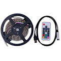 Miniatyrbillede 1 af 5: RGB LED loop USB med fjernbetjening - 5 meter vandtæt