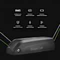 Miniatyrbillede 2 af 5: Green Cell elcykelbatteri 36V 13Ah med lader