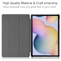Miniatyrbild 6 av 8: Trifold Fodral med ställ till Samsung Galaxy Tab S8+ / Tab S8 P