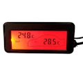 Miniatyrbild 1 av 5: 12V Biltermometer Inne/Ute