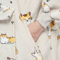 Miniatyrbillede 3 af 6: Oversized hoodie - Katte 96cm