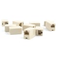 Miniatyrbild 2 av 2: Modularskarvdon RJ45 8P8C 10-pack