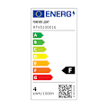 Miniatyrbillede 3 af 3: Forever Light LED-Pære Filament E27 G95 4W 230V 2000K 400lm