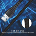 Pikkukuva 6 / 6: 4in1 USB-latauskaapeli Micro-USB:llä, USB-C:llä ja 2 Lightning-