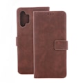 Miniatyrbillede 1 af 5: Smart Velvet-etui til iPhone 16 Pro Max - Brun