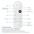 Miniatyrbillede 4 af 4: IR-fjernbetjening med Bluetooth-kompatibilitet til Google Chrom