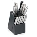 Miniatyrbild 1 av 2: Knivset med knivblock, 15 delar