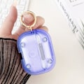 Miniatyrbillede 3 af 4: Blødt beskyttelsesetui til AirPods Pro - blå/klar