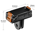 Miniatyrbillede 9 af 10: Magnetisk quick release-beslag til DJI Osmo Action 5 Pro/4/3