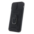 Miniatyrbillede 1 af 3: Defender Back Cover med mobilring til iPhone SE 2024 - Sort