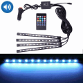 Miniatyrbild 2 av 10: LED-list för bil - 48 st LED med RGB & fjärrkontroll
