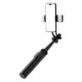 Miniatyrbillede 3 af 5: Teleskopisk selfiestang med stativ, dobbelt LED-lys og Bluetoot