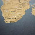 Miniatyrbild 6 av 9: Scratch map världskarta