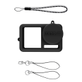 Miniatyrbillede 4 af 10: Silikonetui med linsebeskyttelse til DJI OSMO Action 4/3 - Sort