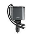 Miniatyrbild 1 av 2: XO Billaddare 104W med 1x USB 1x USB-C och USB-C + Lightning-ka
