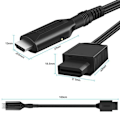 Miniatyrbillede 4 af 5: Adapterkabel kompatibelt med Nintendo Wii til HDMI 1m 1080P